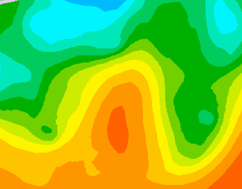GDPS 500 millibar geopotential height 168 hour forecast chart for Canada based on 2026/05/25 0000Z data