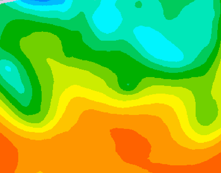 GDPS 500 millibar geopotential height 240 hour forecast chart for Canada based on 2026/05/25 0000Z data