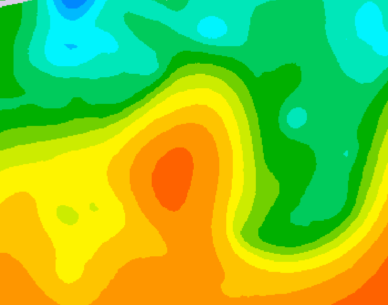 GDPS 500 millibar geopotential height 162 hour forecast chart for Canada based on 2026/05/25 1200Z data