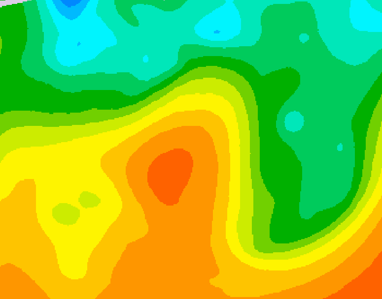 GDPS 500 millibar geopotential height 168 hour forecast chart for Canada based on 2026/05/25 1200Z data