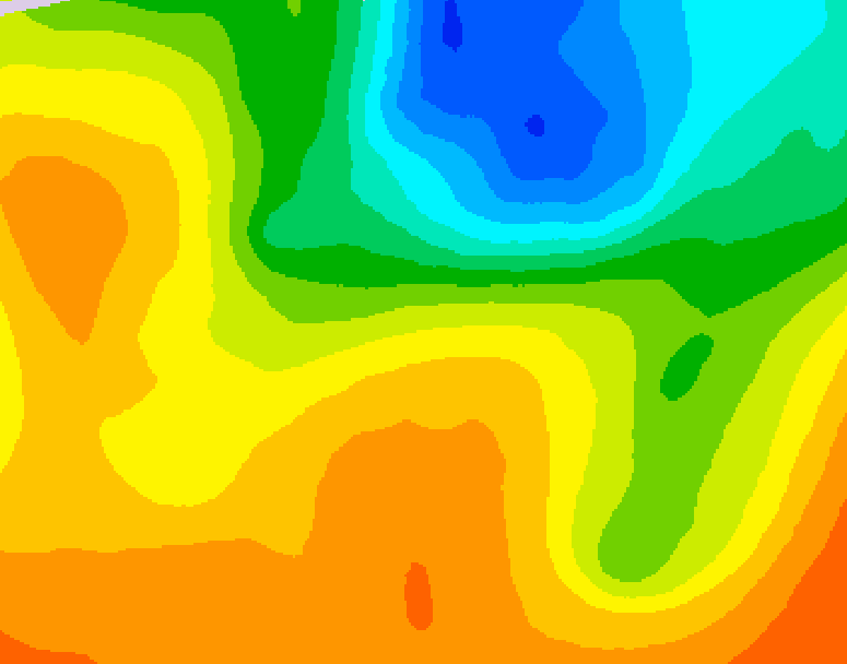 GDPS 500 millibar geopotential height 210 hour forecast chart for Canada based on 2026/05/25 1200Z data