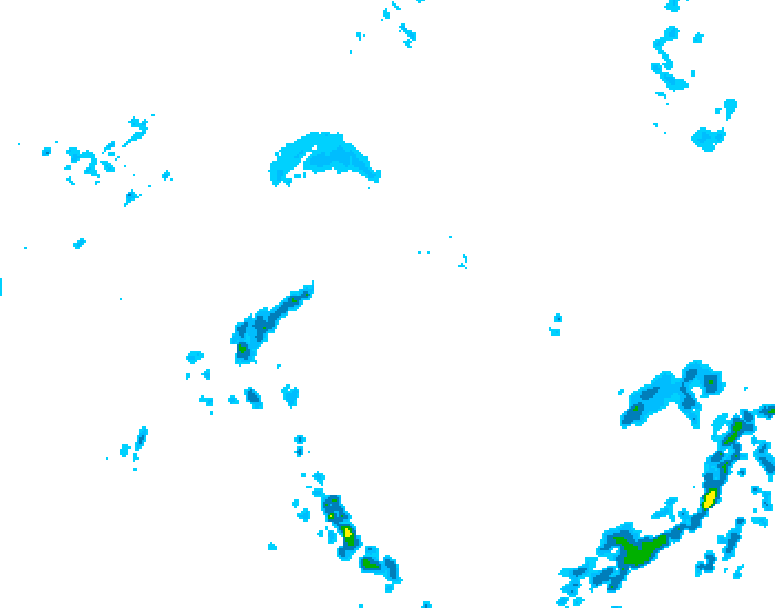 GDPS precipitation 156 hour forecast chart for Canada based on 2026/05/25 0000Z data