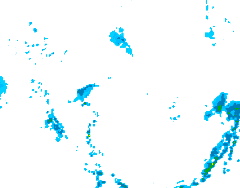 GDPS precipitation 168 hour forecast chart for Canada based on 2026/05/25 0000Z data