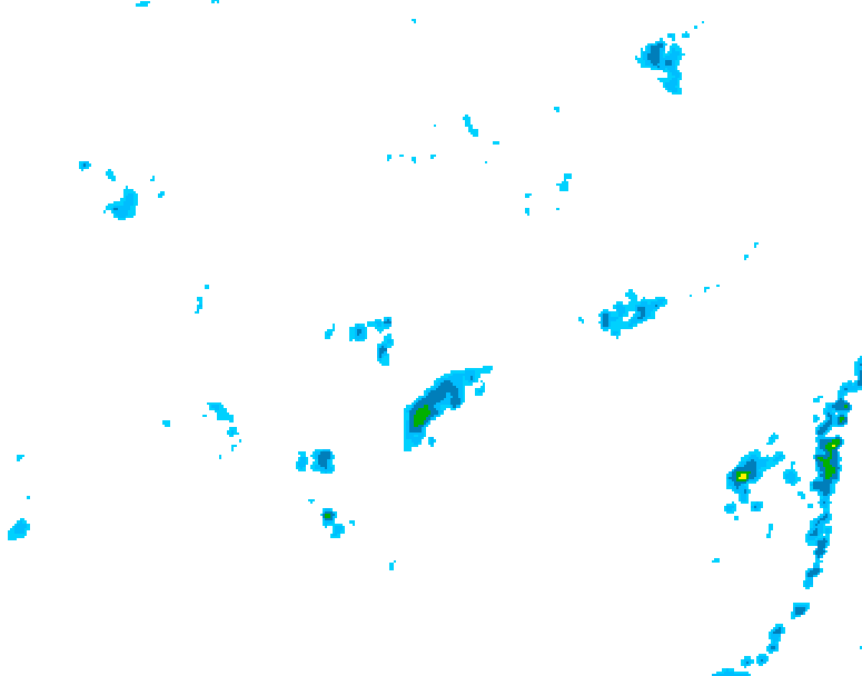 GDPS precipitation 240 hour forecast chart for Canada based on 2026/05/25 1200Z data