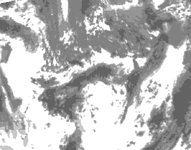GDPS total cloud 216 hour forecast chart for Canada based on 2026/05/25 1200Z data