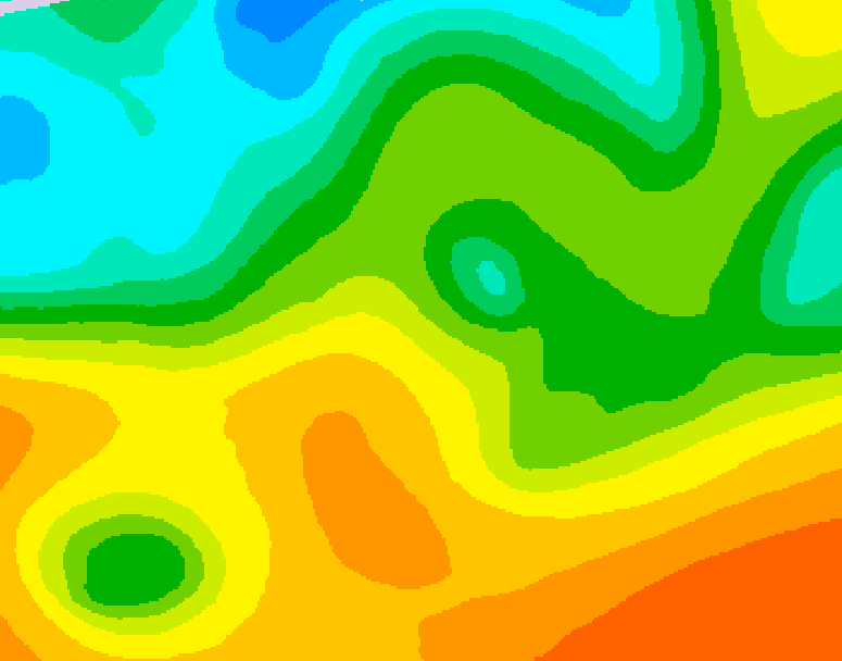 GDPS 500 millibar geopotential height 042 hour forecast chart for Canada based on 2026/05/26 0000Z data