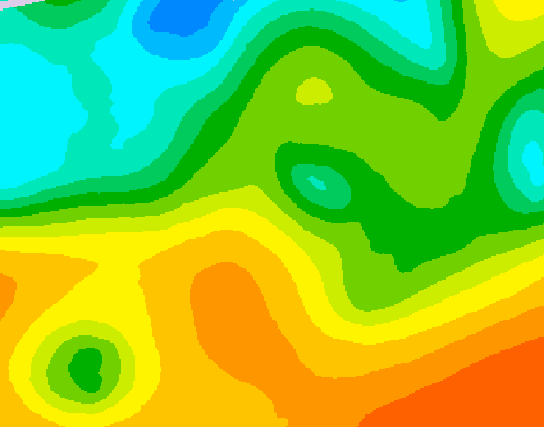 GDPS 500 millibar geopotential height 048 hour forecast chart for Canada based on 2026/05/26 0000Z data