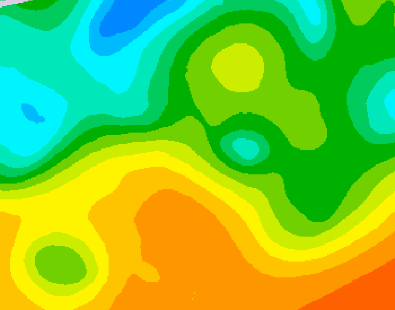 GDPS 500 millibar geopotential height 066 hour forecast chart for Canada based on 2026/05/26 0000Z data