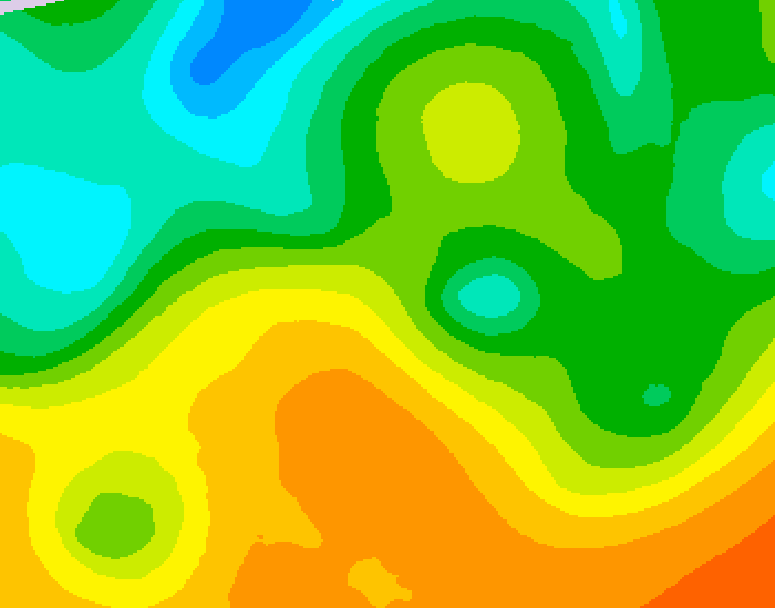 GDPS 500 millibar geopotential height 072 hour forecast chart for Canada based on 2026/05/26 0000Z data