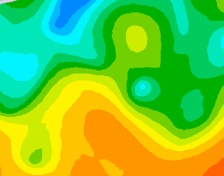 GDPS 500 millibar geopotential height 078 hour forecast chart for Canada based on 2026/05/26 0000Z data