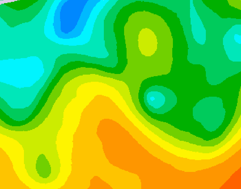 GDPS 500 millibar geopotential height 084 hour forecast chart for Canada based on 2026/05/26 0000Z data