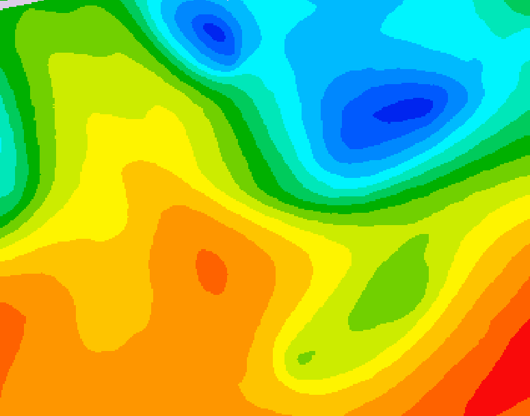 GDPS 500 millibar geopotential height 198 hour forecast chart for Canada based on 2026/05/26 0000Z data