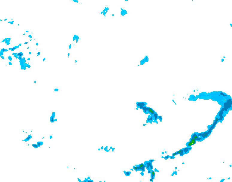 GDPS precipitation 012 hour forecast chart for Canada based on 2026/05/26 0000Z data