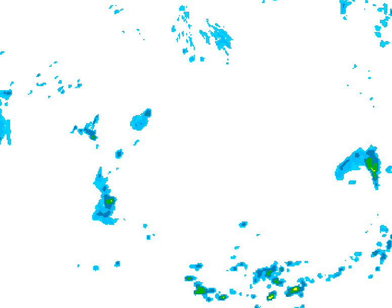 GDPS precipitation 150 hour forecast chart for Canada based on 2026/05/26 0000Z data