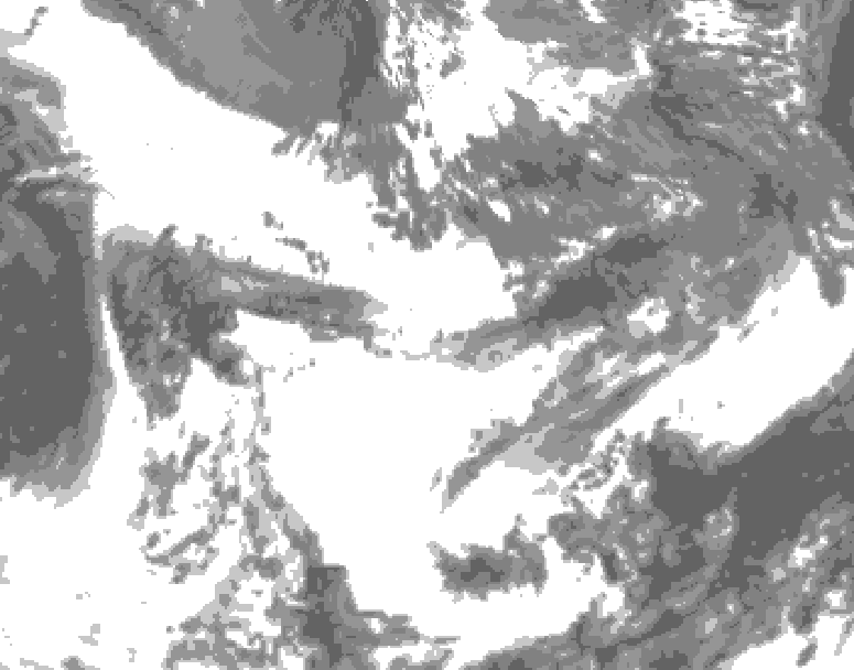 GDPS total cloud 192 hour forecast chart for Canada based on 2026/05/26 0000Z data