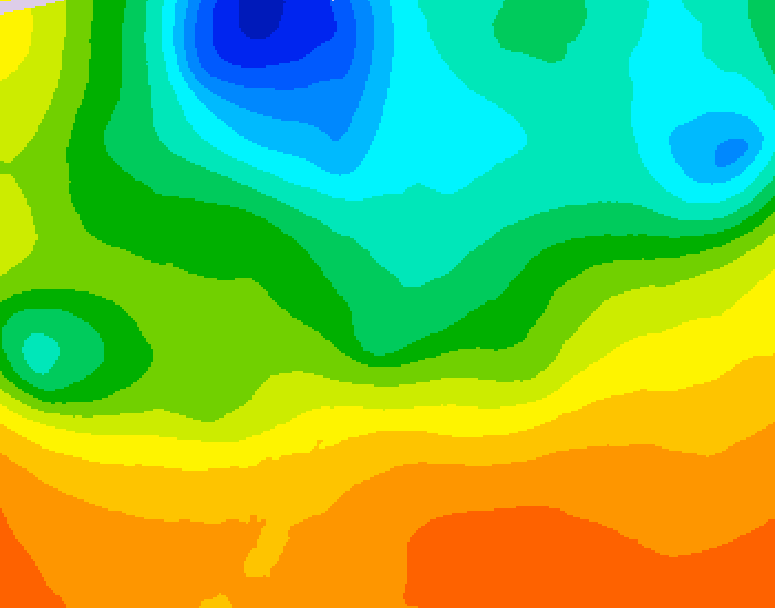 GDPS 500 millibar geopotential height 192 hour forecast chart for Canada based on 2026/05/28 0000Z data