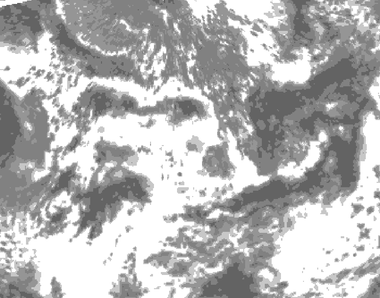 GDPS total cloud 234 hour forecast chart for Canada based on 2026/05/28 0000Z data