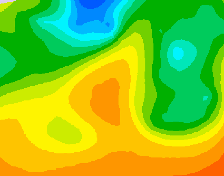 GDPS 500 millibar geopotential height 072 hour forecast chart for Canada based on 2026/05/29 0000Z data