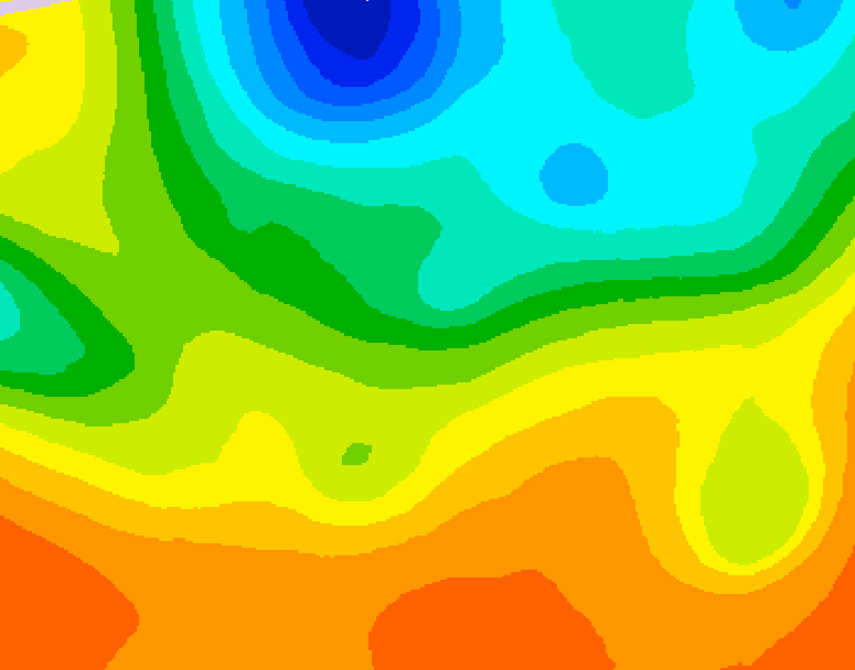 GDPS 500 millibar geopotential height 144 hour forecast chart for Canada based on 2026/05/29 0000Z data