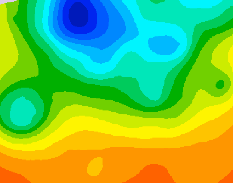 GDPS 500 millibar geopotential height 186 hour forecast chart for Canada based on 2026/05/29 0000Z data