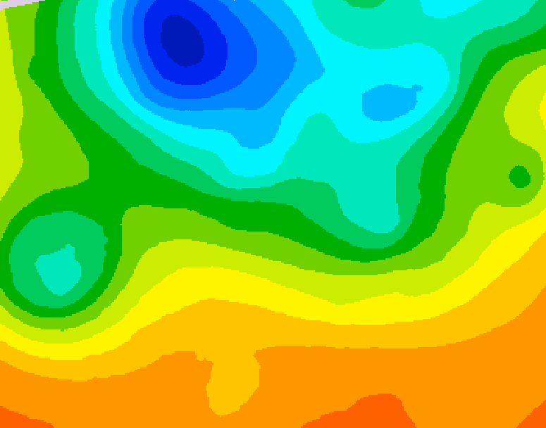 GDPS 500 millibar geopotential height 192 hour forecast chart for Canada based on 2026/05/29 0000Z data