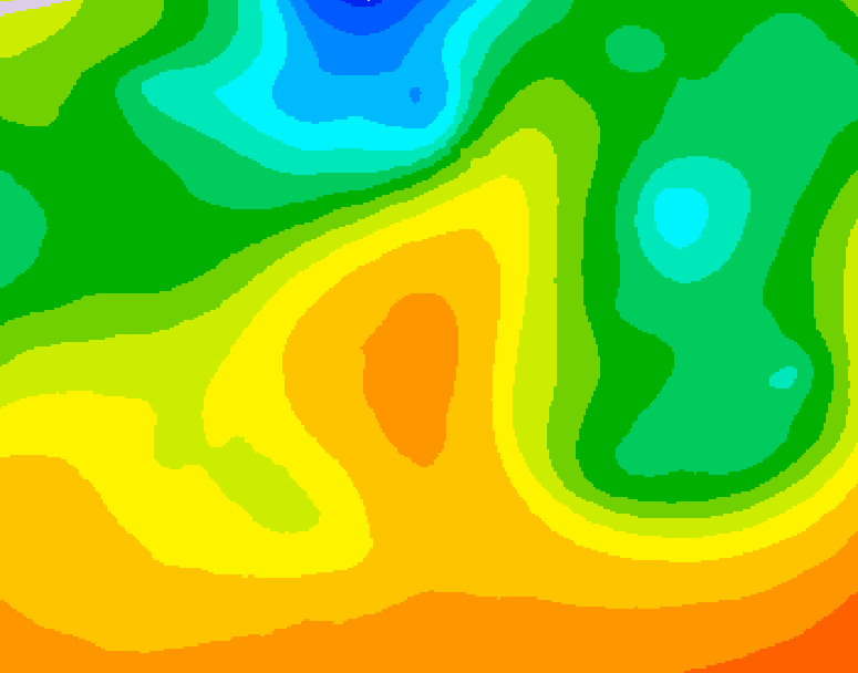 GDPS 500 millibar geopotential height 060 hour forecast chart for Canada based on 2026/05/29 1200Z data