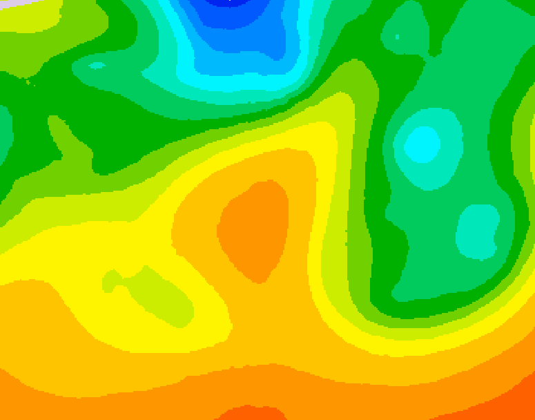 GDPS 500 millibar geopotential height 066 hour forecast chart for Canada based on 2026/05/29 1200Z data