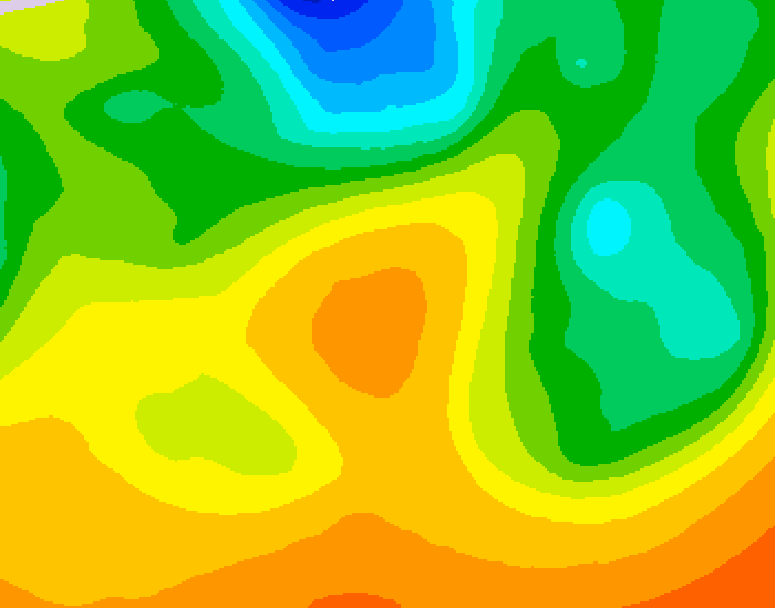 GDPS 500 millibar geopotential height 072 hour forecast chart for Canada based on 2026/05/29 1200Z data