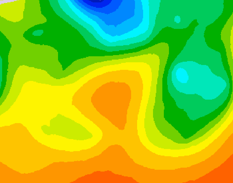 GDPS 500 millibar geopotential height 078 hour forecast chart for Canada based on 2026/05/29 1200Z data