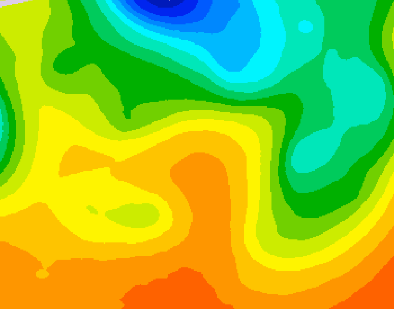 GDPS 500 millibar geopotential height 090 hour forecast chart for Canada based on 2026/05/29 1200Z data