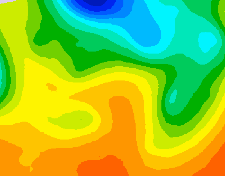 GDPS 500 millibar geopotential height 096 hour forecast chart for Canada based on 2026/05/29 1200Z data