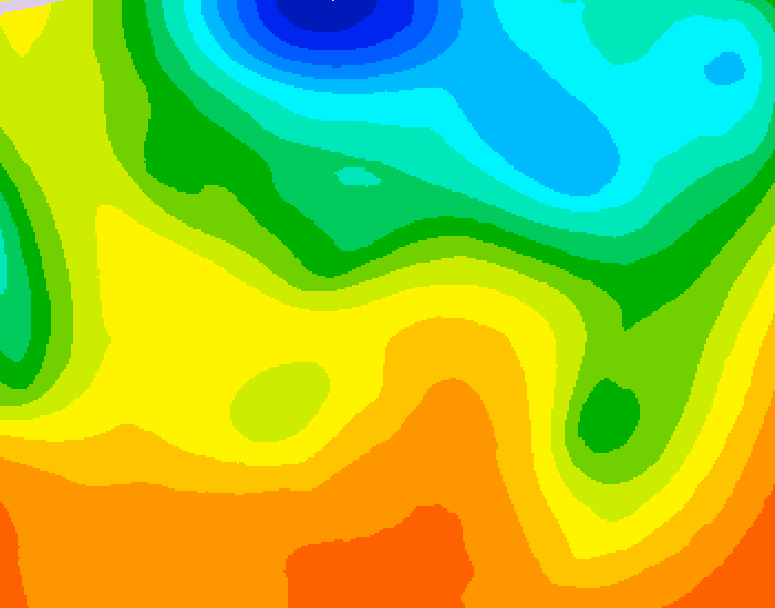 GDPS 500 millibar geopotential height 108 hour forecast chart for Canada based on 2026/05/29 1200Z data