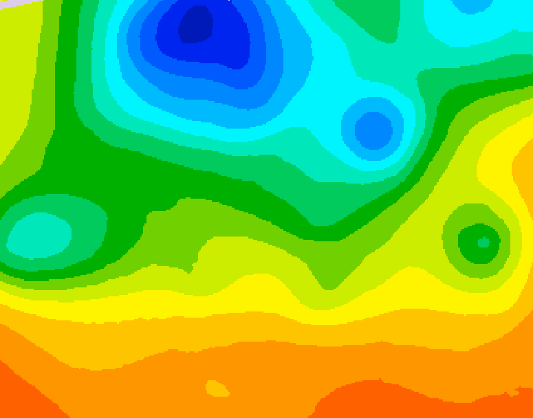 GDPS 500 millibar geopotential height 162 hour forecast chart for Canada based on 2026/05/29 1200Z data