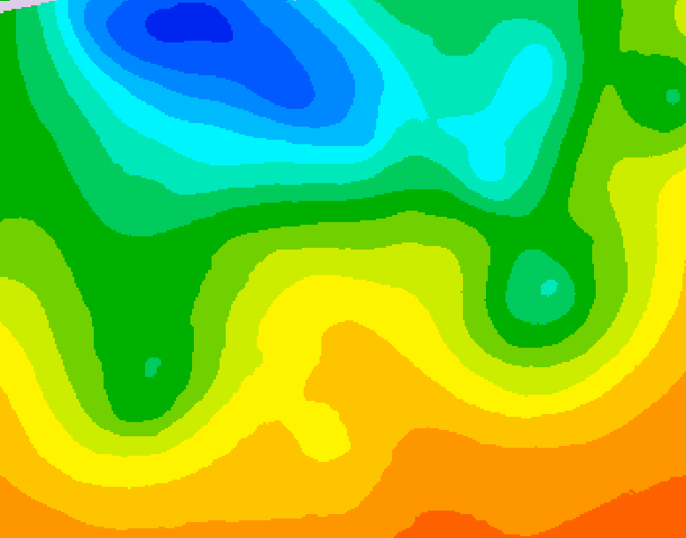 GDPS 500 millibar geopotential height 210 hour forecast chart for Canada based on 2026/05/29 1200Z data