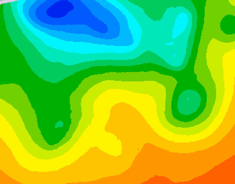 GDPS 500 millibar geopotential height 216 hour forecast chart for Canada based on 2026/05/29 1200Z data
