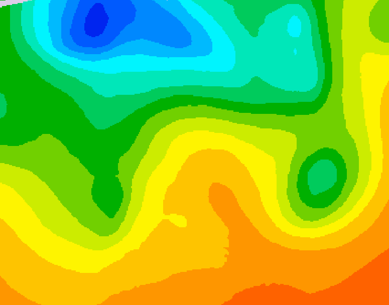 GDPS 500 millibar geopotential height 228 hour forecast chart for Canada based on 2026/05/29 1200Z data