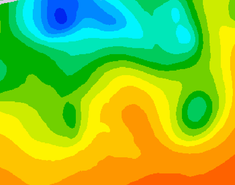 GDPS 500 millibar geopotential height 234 hour forecast chart for Canada based on 2026/05/29 1200Z data