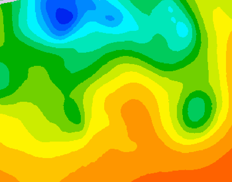 GDPS 500 millibar geopotential height 240 hour forecast chart for Canada based on 2026/05/29 1200Z data