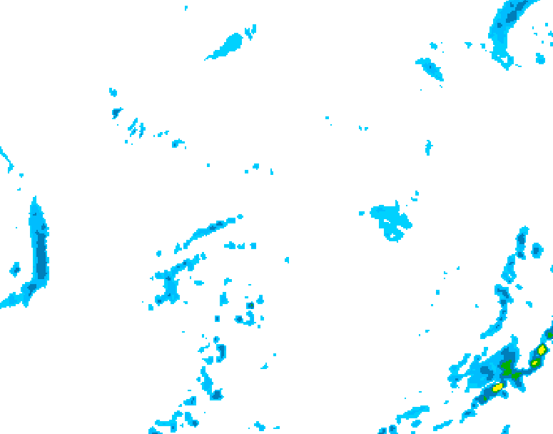 GDPS precipitation 120 hour forecast chart for Canada based on 2026/05/29 0000Z data