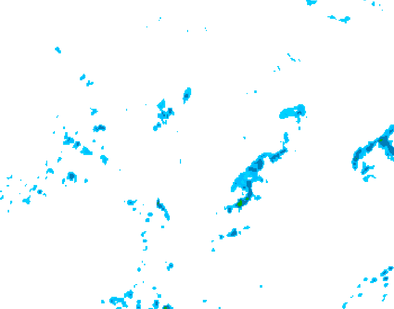 GDPS precipitation 168 hour forecast chart for Canada based on 2026/05/29 0000Z data