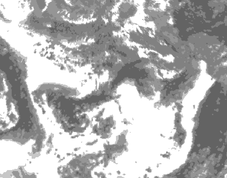GDPS total cloud 114 hour forecast chart for Canada based on 2026/05/29 1200Z data