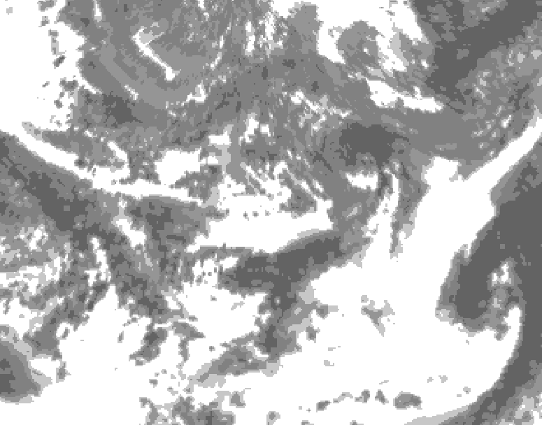 GDPS total cloud 138 hour forecast chart for Canada based on 2026/05/29 1200Z data