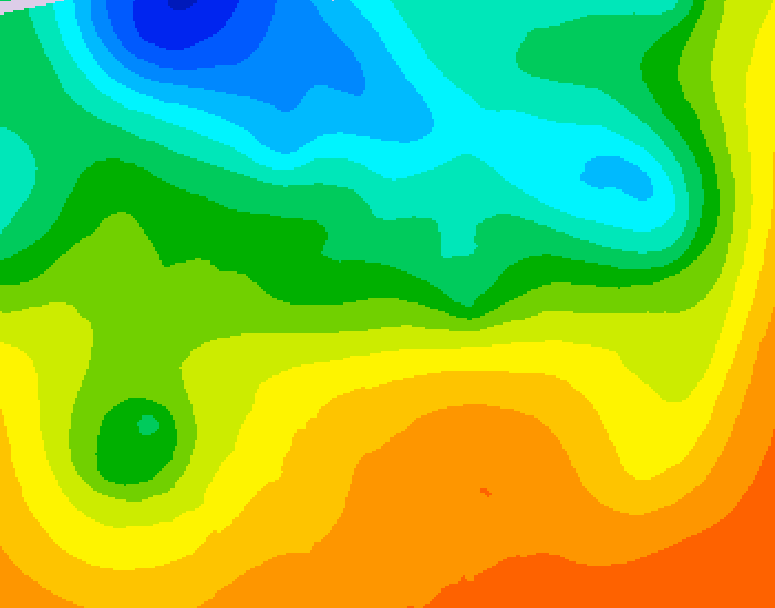 GDPS 500 millibar geopotential height 216 hour forecast chart for Canada based on 2026/05/30 0000Z data