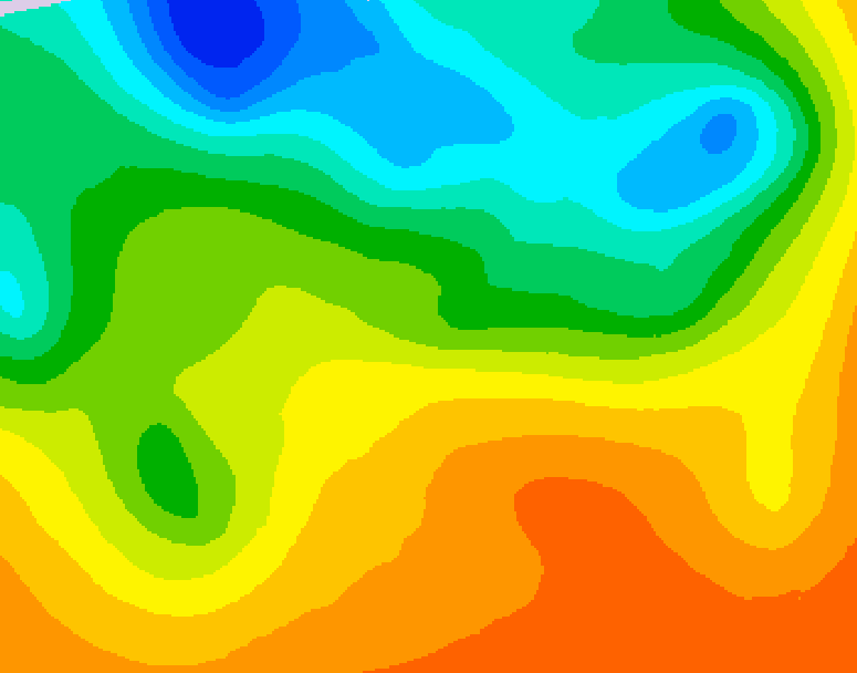 GDPS 500 millibar geopotential height 234 hour forecast chart for Canada based on 2026/05/30 0000Z data