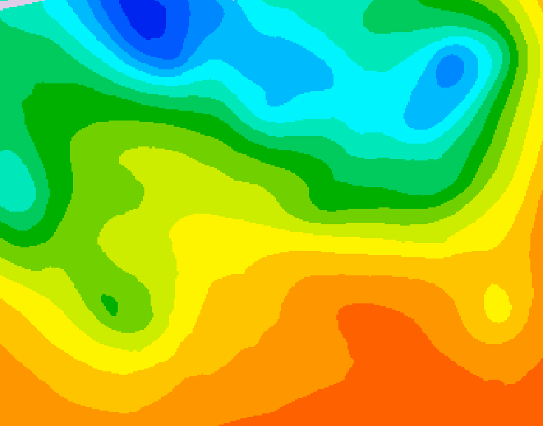 GDPS 500 millibar geopotential height 240 hour forecast chart for Canada based on 2026/05/30 0000Z data
