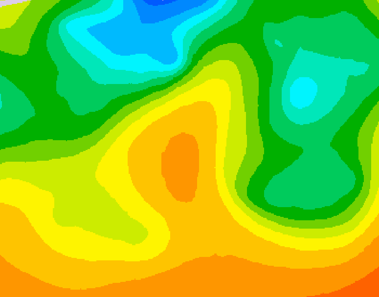 GDPS 500 millibar geopotential height 030 hour forecast chart for Canada based on 2026/05/30 1200Z data