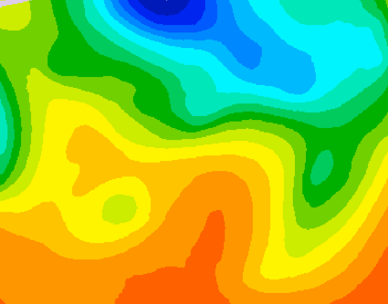 GDPS 500 millibar geopotential height 078 hour forecast chart for Canada based on 2026/05/30 1200Z data