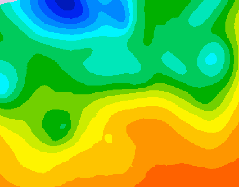 GDPS 500 millibar geopotential height 210 hour forecast chart for Canada based on 2026/05/30 1200Z data