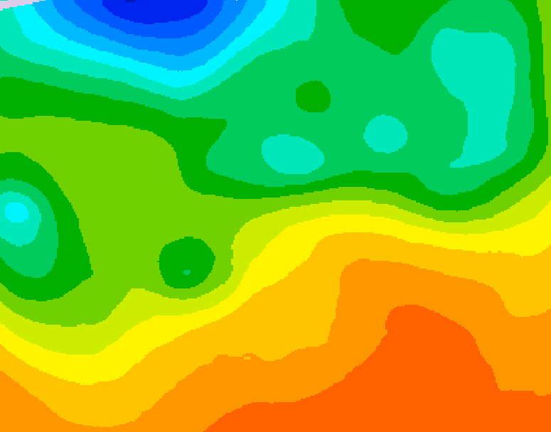 GDPS 500 millibar geopotential height 234 hour forecast chart for Canada based on 2026/05/30 1200Z data