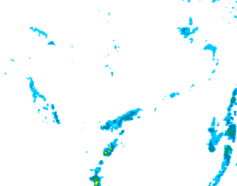 GDPS precipitation 114 hour forecast chart for Canada based on 2026/05/30 1200Z data